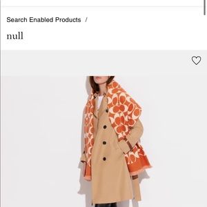 Brand new Coach Signature Blanket